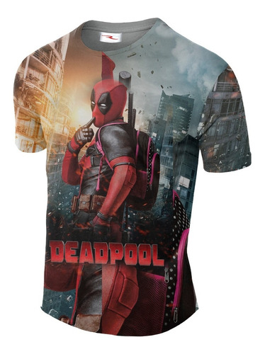 Remera Sublimada Deadpool Ranwey Cs211