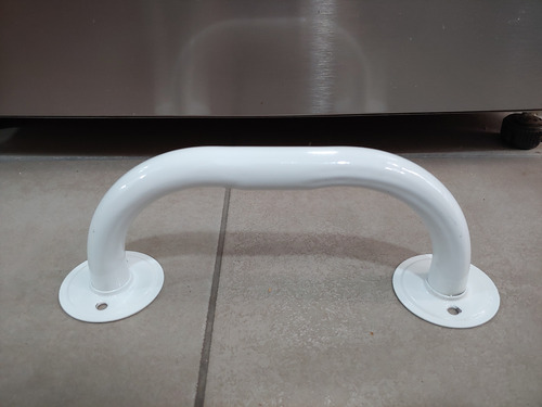 Manija Agarradera Pasamanos 25cm P/ Bañadera Baño Blanco