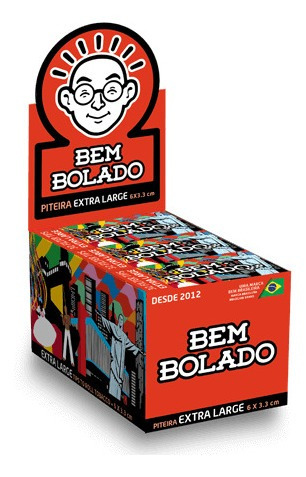 Caixa De Piteira Bem Bolado Extra Large 24 Pacotes Original