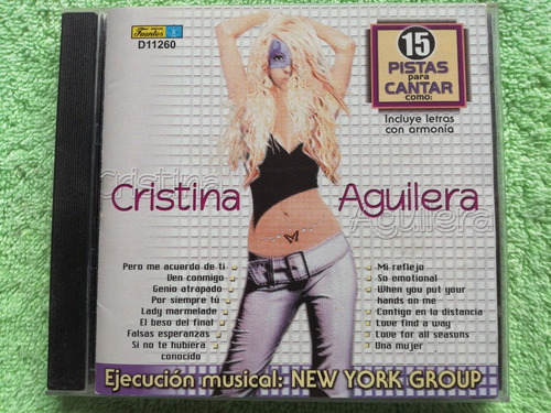 Eam Cd 15 Pistas Para Cantar Como Christina Aguilera 2003