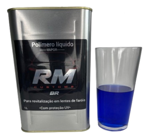 Polímero Para Restauração De Lentes Com Proteção Uv 1 Litro