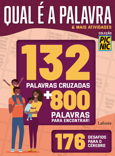 Qual é a Palavra & Mais Atividades, de Lafonte, a. Editora Lafonte Ltda, capa mole em português, 2021