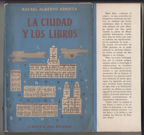 Bibliofilia 1955 Buenos Aires La Ciudad Y Los Libros Arrieta