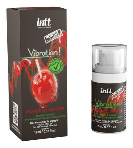 Gel De Massagem Vibration Power Extra Forte Maça Do Amor