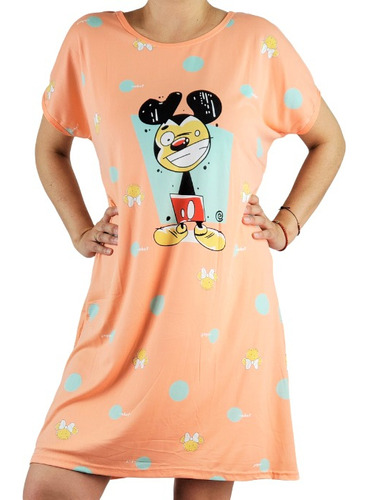 Pijama Mujer Verano Algodón. Camisa De Dormir Juvenil. 296