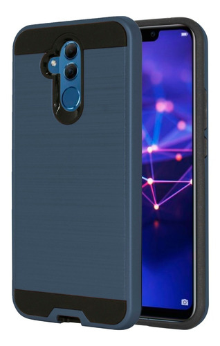 Funda Cepillado Para Huawei Y5 2018 Dra-lx3 Con Cristal