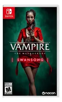 Comprar Vampire: The Masquerade - Swansong - Nintendo Switch - Ryl