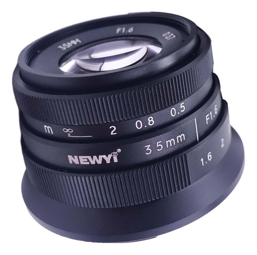 Lente 35mm F / 1.6 Apsc Compatible Con Sony A6500 A6300