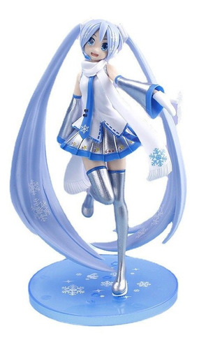 Figura Miku Hatsune Vocaloid Copo De Nieve Estrella Pop 