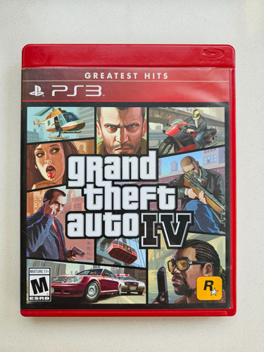 Grand Theft Auto Iv Gta 4 Ps3 Físico