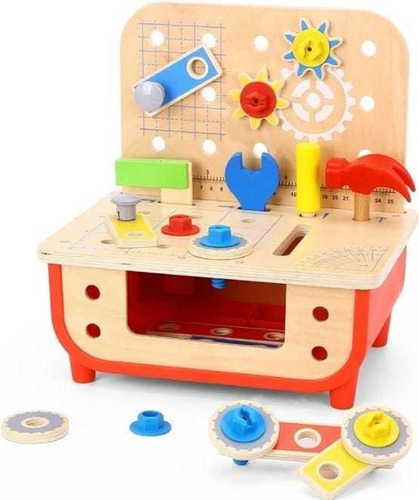 Juego Banco De Trabajo Tooky Toy Deluxe Tf797 Ub