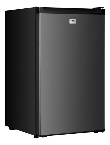 White-westinghouse Frigobar 4.4 Pies, 1 Puerta Wwcr44124lhs Color Acero