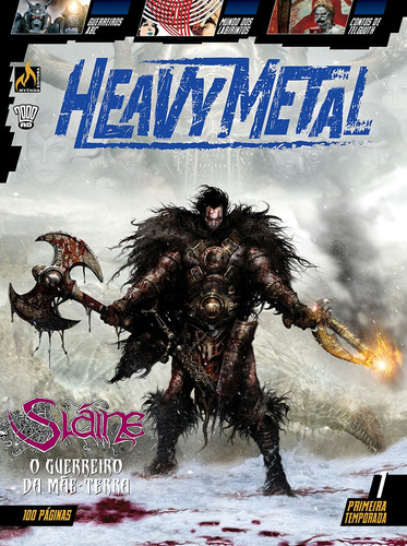 Heavy Metal 1ª temporada - Episódio 1, de Mills, Pat. Editora Edições Mythos Eireli, capa mole em português, 2018