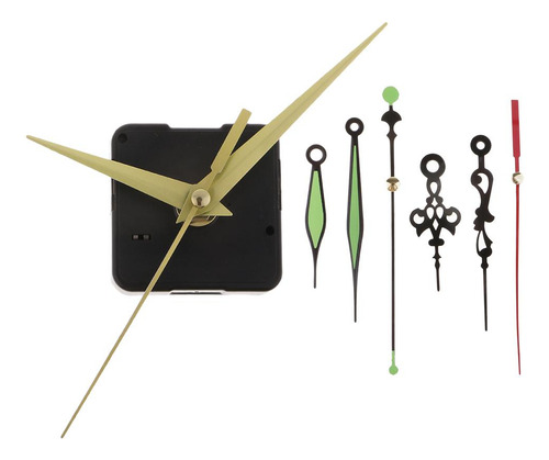 1 Set Movimiento De Reloj De Pared De Piezas De Reparación