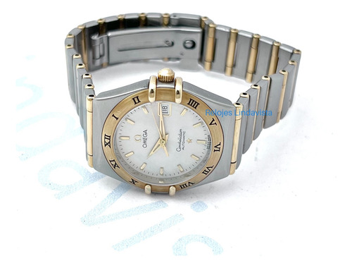 Reloj Omega Constellation Dama Automático Acero Oro (Usado)