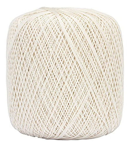 Coats Crochet Hilo De Ganchillo Clásico, 1 Paquete, Blanco A