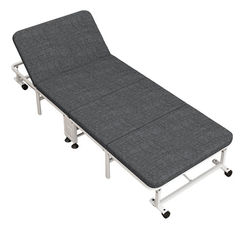 Cama Plegable Con Colchón, Cama Plegable 190x28x80cm