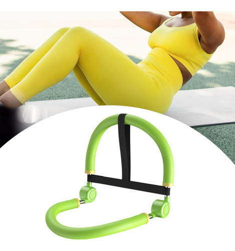 . Exercício Abdominal Portátil Sit Ups Push Ups Toine Verde
