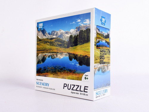 Imagen 2 de 7 de Puzzle Rompecabeza 1000 Piezas Montaña A020