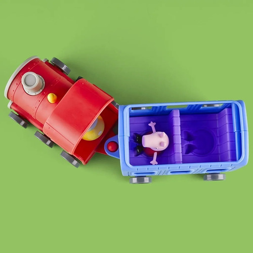 Imagen 6 de 10 de Peppa Pig En El Tren De La Señorita Miss Rabbit F3630 Ed