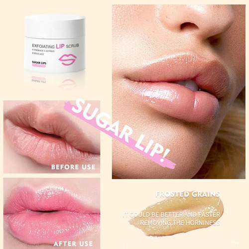 Exfoliante Labial, Exfoliante Blanqueador De Labios Para R