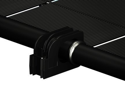 Imagen 8 de 10 de Set X2 Tapones Colector Heliocol Climatización Solar Piscina