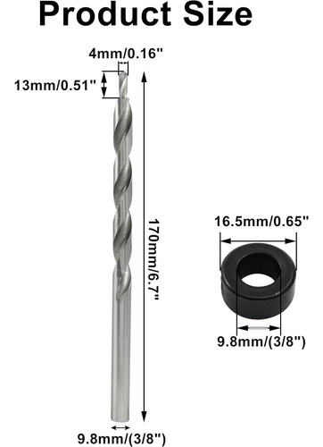 Broca Para Agujeros En Ángulo Kyuionty 9.5 Mm 17 Cm