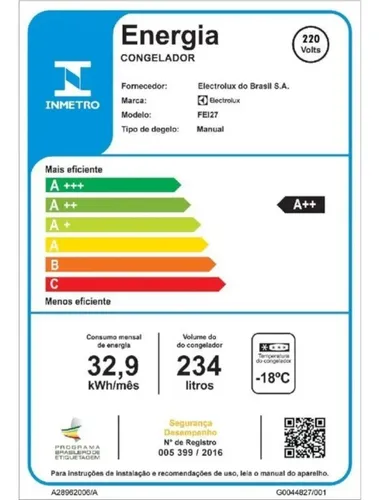 【よめるる】every frecious tall Freezer Vertical 234l Inverter Electrolux Gaveta 220v