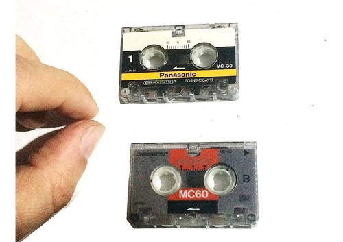 Microcassette Para Audio Sony Mc60 Y Panasonic Mc30  