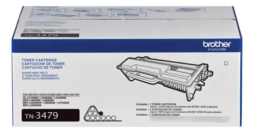 Tóner Brother Tn-3479 Color Negro
