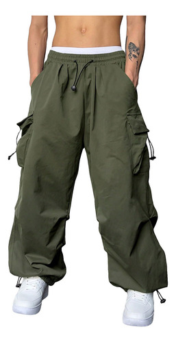 Pantalones Para Hombre Con Cintura Elástica Con Cordón Y Bol