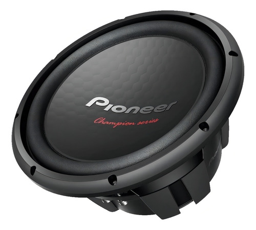 Pioneer Subwoofer Ts-w312d4 Color Negro Negro