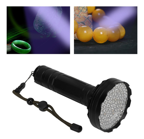 Linterna Uv 128 Led Luz Negra Linterna Led Lámpara Para