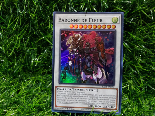 Baronne De Fleur Super Ra01-en034 Ingles Yugioh (Usado)