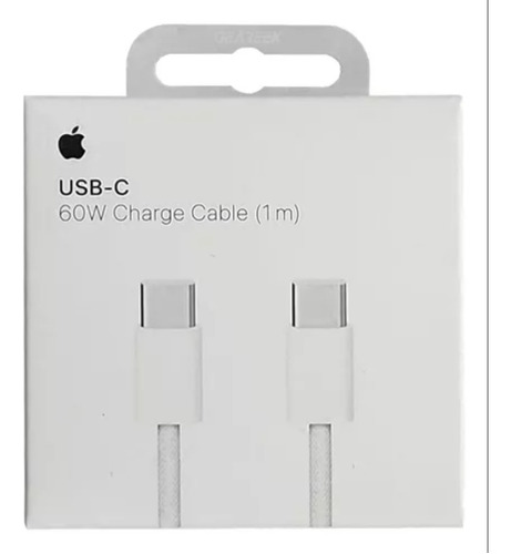 Cable Apple Original Tipo C 1m Carga Rápida iPhone Trenzado