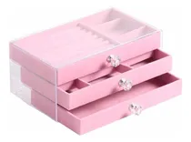 Comprar Organizador De Joyas 3 Niveles De Joyero Aretes Collar