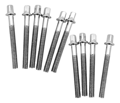 10x Piezas De Percusión De Tornillo Apretado 6 Mm X 90 Mm