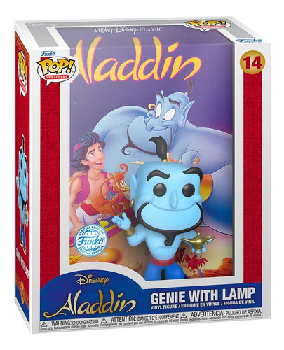 Funko Vhs Covers / Disney: Aladdin / Genie With Lamp # 14
