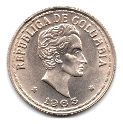 20 Centavos 1965 Sin Circular
