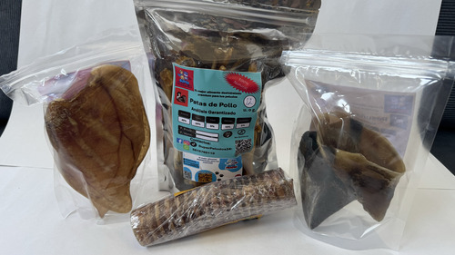 Kit Masticables Tráquea, Pesuñas, Orejas Y Patas