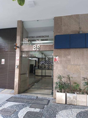 Sala À Venda, 87 M² Por R$ 500.000,00 - Icaraí - Niterói/rj - Sa0192