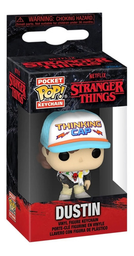 Llavero Funko Dustin Stranger Things Temporada 4 Pocket Pop