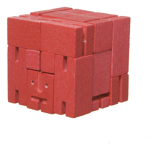 Areaware Cubebot Micro (rojo)