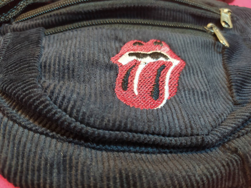 Rolling Stones Riñonera 2 Cierres Corderoy Hasta 108cm Cintu