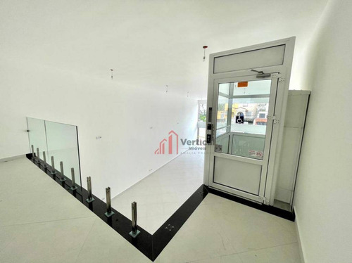 Salão Para Alugar, 300 M² - Anália Franco - São Paulo/sp - Sl0184