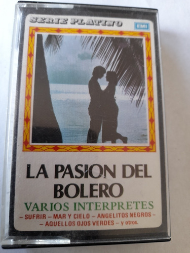 Cassette De La Pasión Del Bolero Serie Platino (1542
