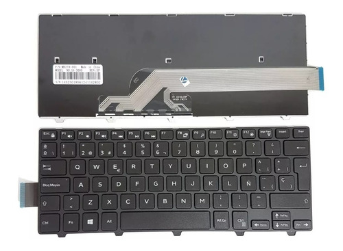 Teclado Español (sp) Compatible Para Dell Inspiron 14 5451