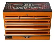 Comprar Gabinete Organizador Herramientas Metál 4 Bandejas Lusqtoff Color Naranja
