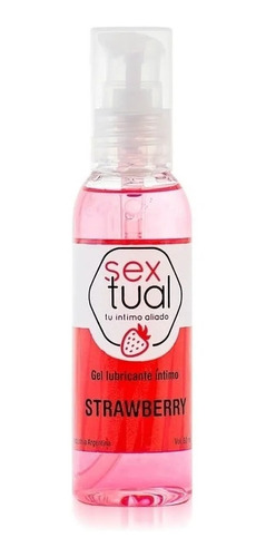 Gel Intimo Lubricante Sextual Strawberry 80ml