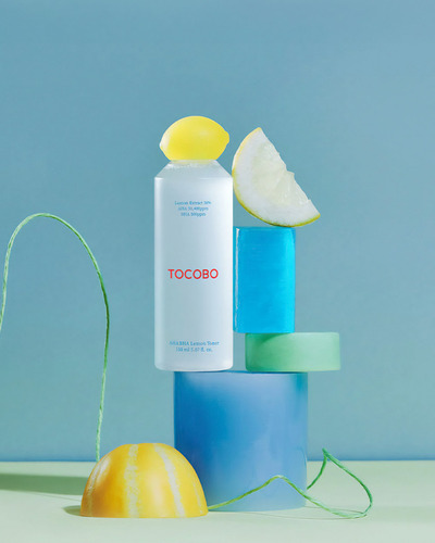 Tocobo Aha Bha Lemon Toner 150 Ml - Tónico Facial Todo Tipo De Piel